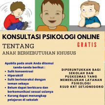 Konsultasi Psikologi Online Tengang Anak Berkebutuhan Khusus